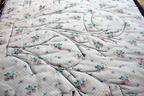 Mini Quilt Back
